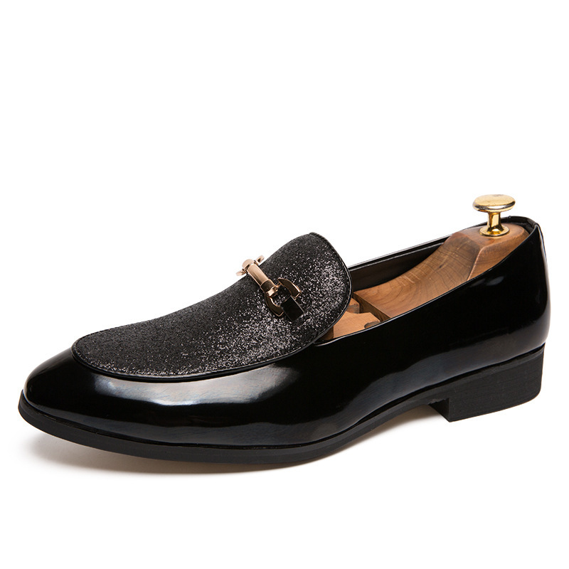 Aliexpress transfronterizo zapatos de cuero de camisa para hombres de negocios casual zapatos de Lefour zapatos de noche zapatos de peluquería de cuero