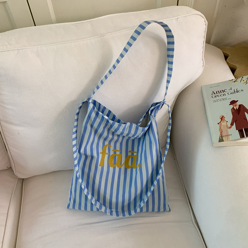 European and American Retro Style Apc Canvas Bag, Velvet Fabric Shoulder Bag, Fashionable Striped Color-Blocking Handbag Tote Bag European and American Retro Style Apc Canvas Bag, Velvet Fabric Shoulder Bag, Fashionable Striped Color-Blocking Handbag Tote Bag