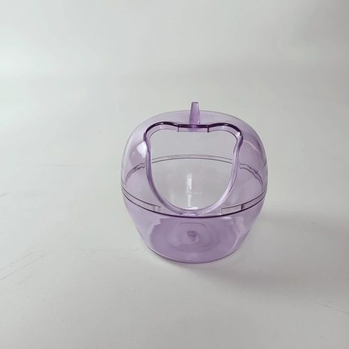Hamster bathroom toilet fully transparent bath basin golden bear special anti-splash bath supplies bath sand urine basin