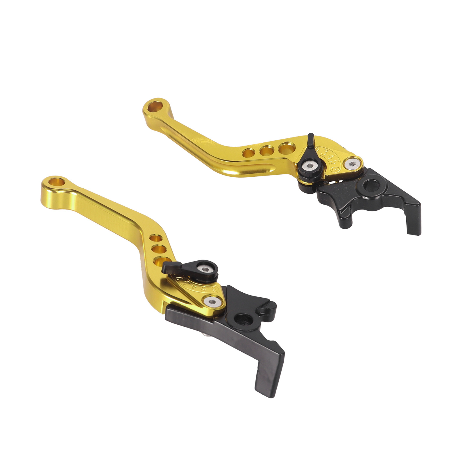 Motorcycle Cnc Accessories Modified for Fuxi Qiao Ge Dual Disc Brake Handlebar Horn Adjustable Electric Vehicle Brake Lever
