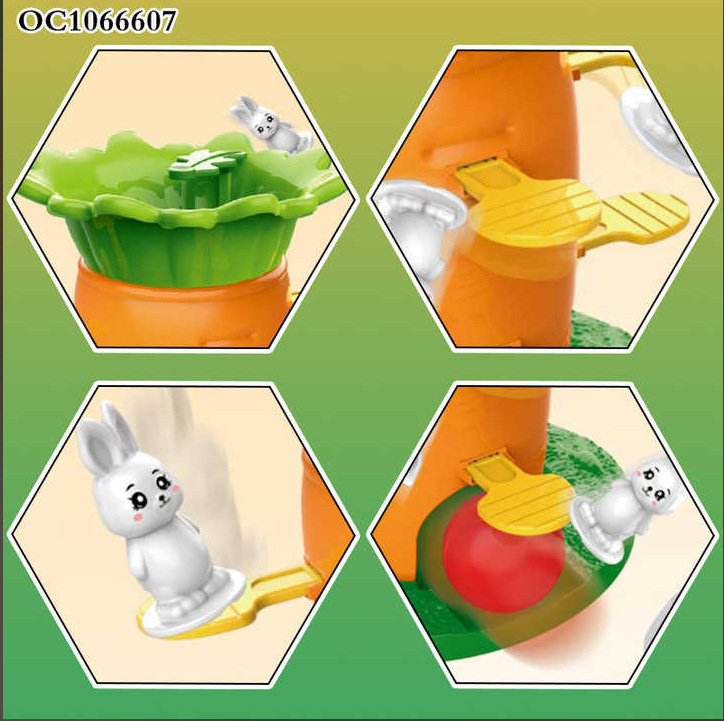 Juegos de mesa multijugador transfronterizos Mahjong interactivo padre-hijo juguetes infantiles jardín de infantes rabanos torre de equilibrio juguetes