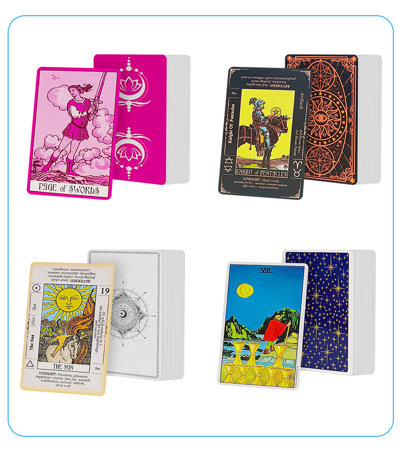 해외 타로 카드 디자인 변경 및 맞춤 제작