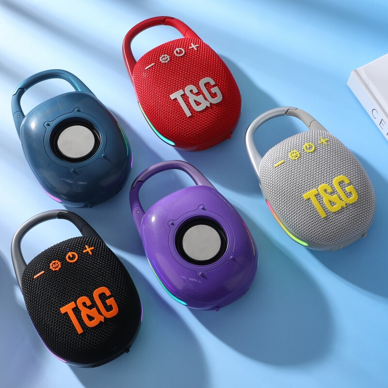 新しい TG447 Bluetooth スピーカー屋外ミニ登山デスクトップポータブルワイヤレス LED ライトサブウーファーギフトオーディオ|undefined