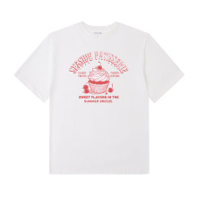 夏季个性休闲印花女装 欧美女款加大码宽松短袖T恤衫情侣衫批发