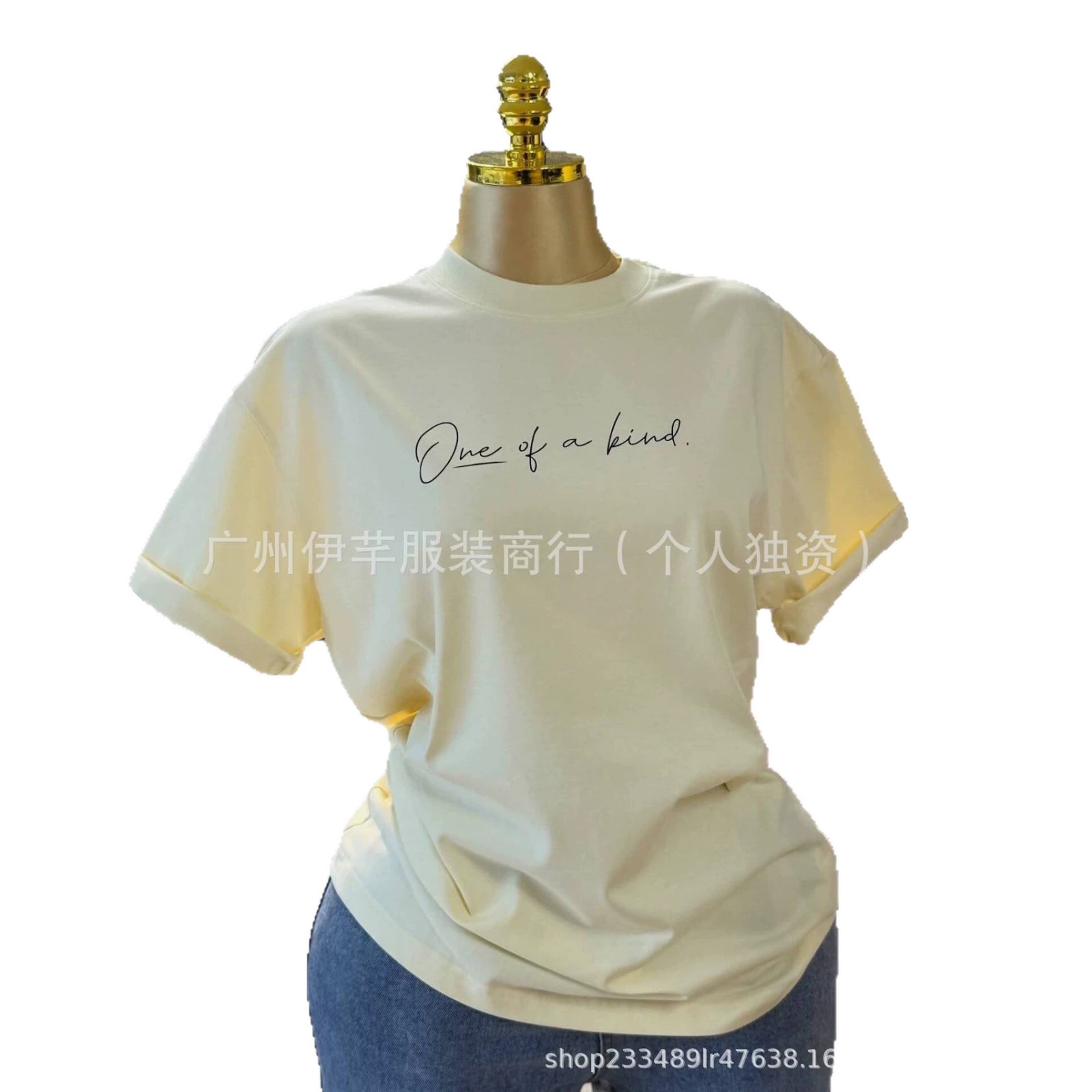 Women's Short-Sleeve T-Shirt Top Women's T-Shirt Tops Wholesale in Stock Wholesale