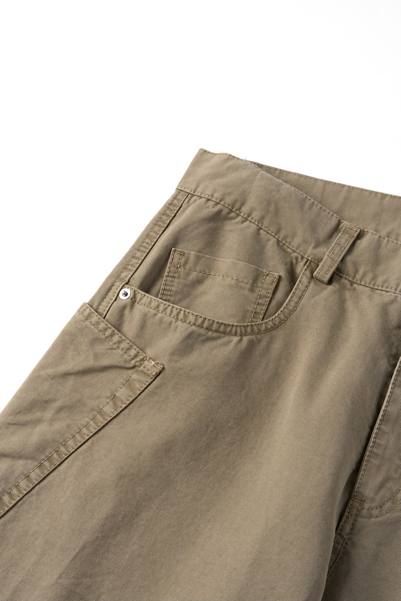 Inflation Hand-Painted Splatter Wide-Leg Cargo Pants
