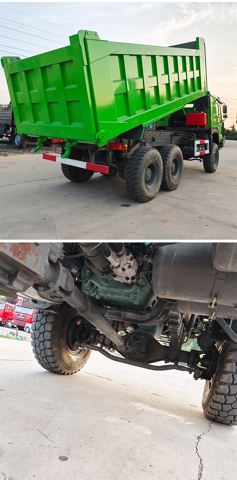 Cross-Border Export of Howo Dump Trucks, Earthmoving Dump Trucks, Engineering Transport Trucks, Large-Capacity Trucks, Available for On-Site Test Drives