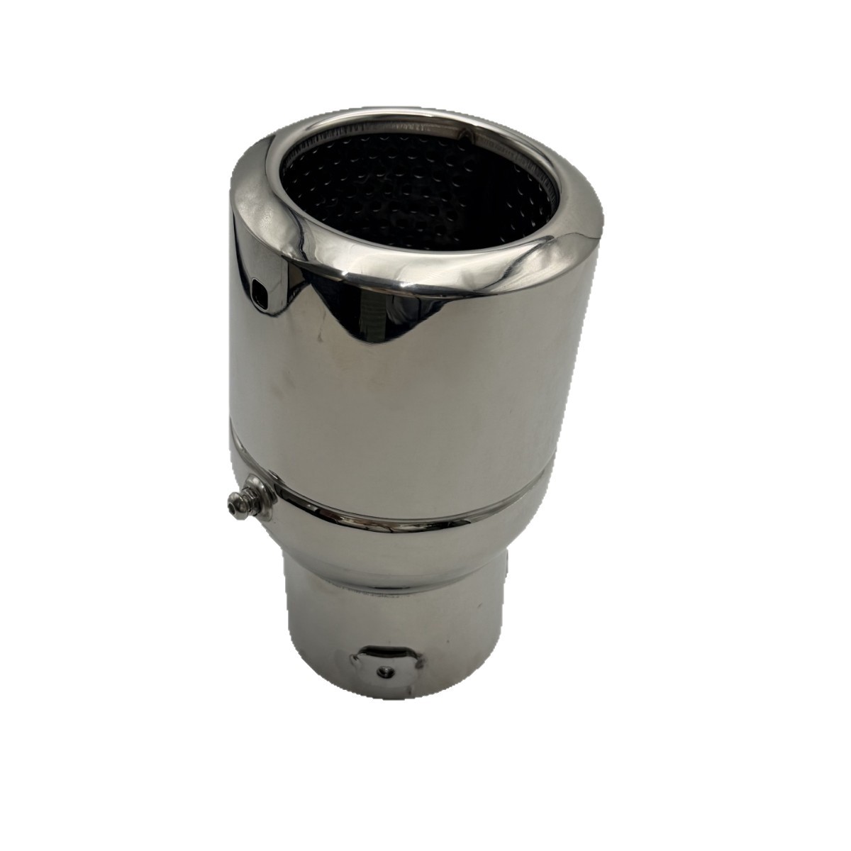 Specialized tailpipe for car exhaust modification, stainless steel single-tube exhaust pipe decorative accessory, universal exhaust cover