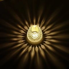 Halloween candlestick ornaments transparent decoration tealight high-end bar restaurant hotel bedroom living room pine cone shape