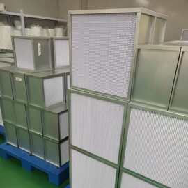 FFU高效送风口过滤器 H1314空气净化器工业用 有隔板空气滤芯