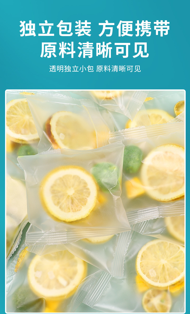 Kumquat Passionfruit Lemon Cold Brew Fruit Tea 50 Sachets Sweet Citrus Blend specifications