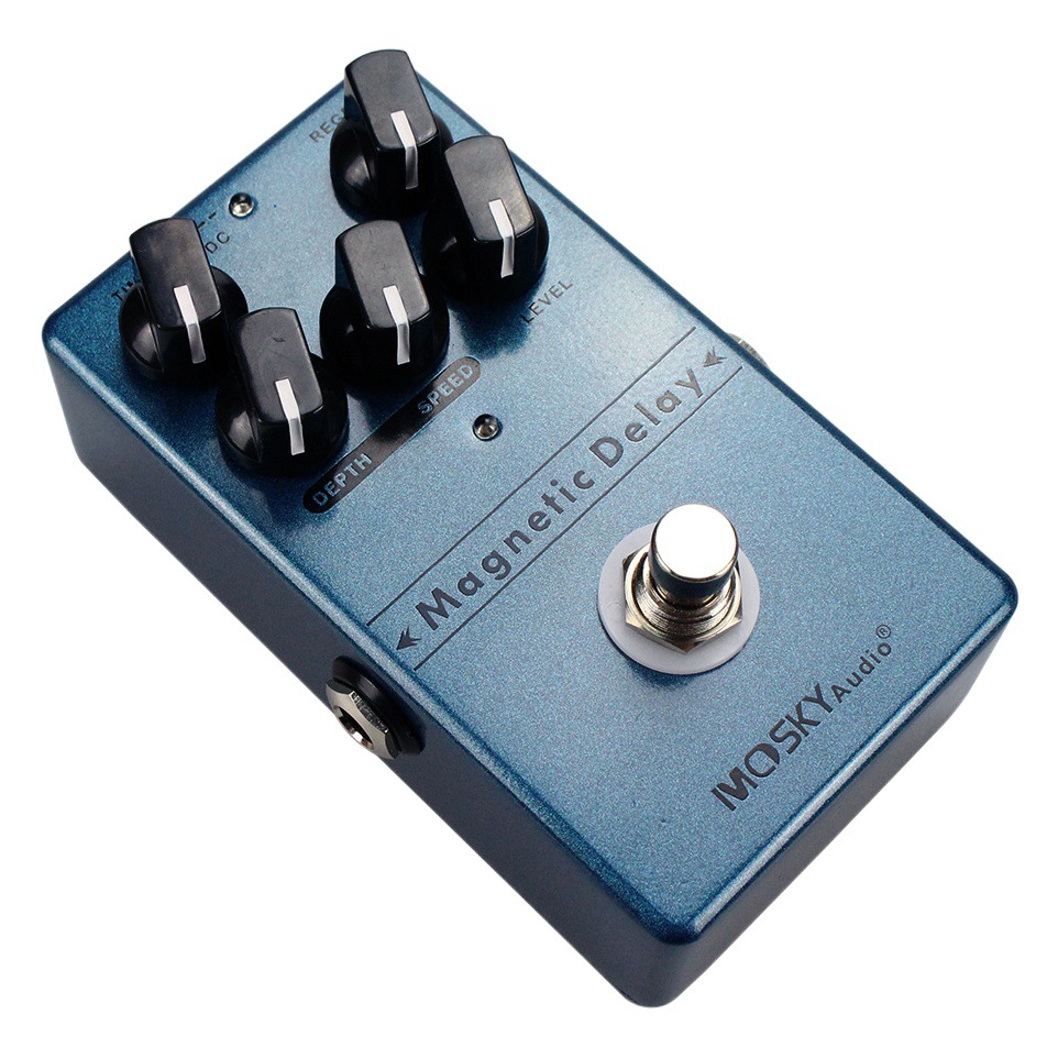 Moskyaudio Magnetic Delay Echo efecto de guitarra fabricante al por mayor