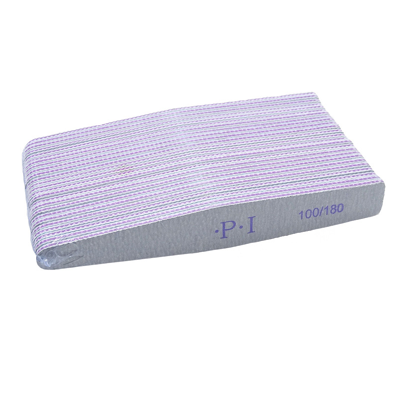 Tira para frotar uñas, lima de uñas, tira de pulido, herramienta para quitar y dar forma a las uñas, tira de arena, rombo, cuadrado de media luna