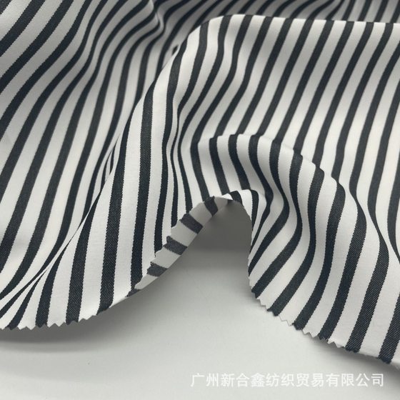Yarn-Dyed Striped Fabric, Bubble Striped Fabric, Polyester Yarn-Dyed Striped Bubble Striped Fabric, Spring and Summer Striped Fabric