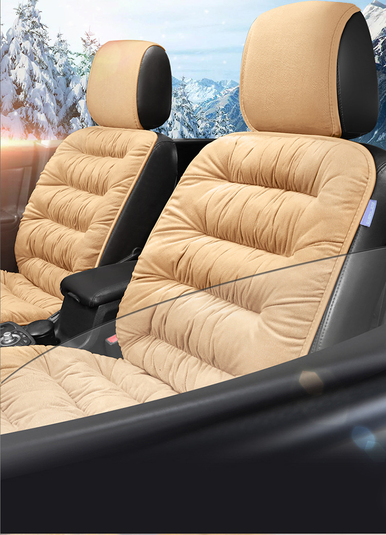 Foreign trade cross-border single down car seat cushion one-piece delivery winter car supplies Amazon AliExpress supply