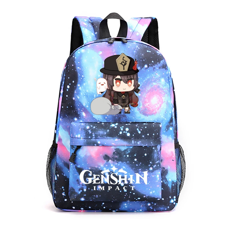 Genshin Impact, starry sky, school bag for students, Amazon