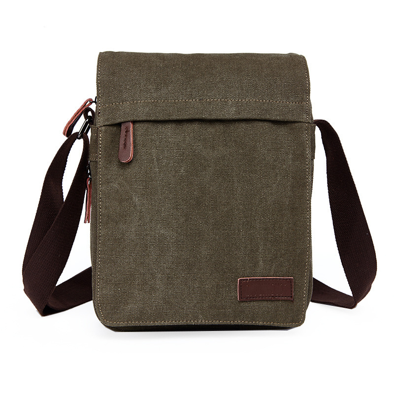 Cross-Border Direct Supply Men's Crossbody Bag, Large Capacity, Versatile Canvas Bag for Commuting, Portable Shoulder Bag, Water-Resistant Laptop Bag Cross-Border Direct Supply Men's Crossbody Bag, Large Capacity, Versatile Canvas Bag for Commuting, Portable Shoulder Bag, Water-Resistant Laptop Bag