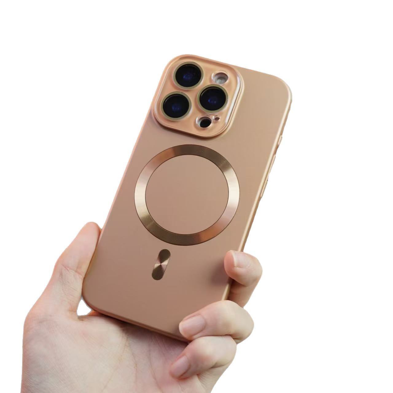 Funda magnética para Apple 17 con lente de cristal, disipación de calor creativa para iPhone 14, silicona anticaída en las cuatro esquinas, nuevo modelo.