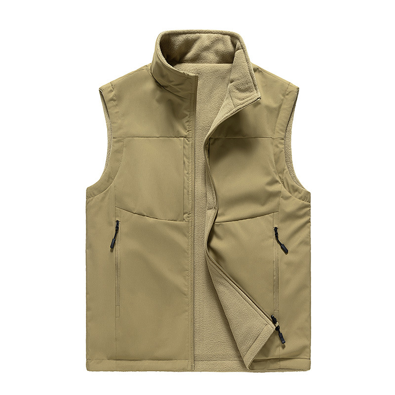 Chaleco de hombre chaleco de veludo de otoño chaleco de hombro delgado primavera y otoño cardigán chaqueta sin mangas chaqueta casual
