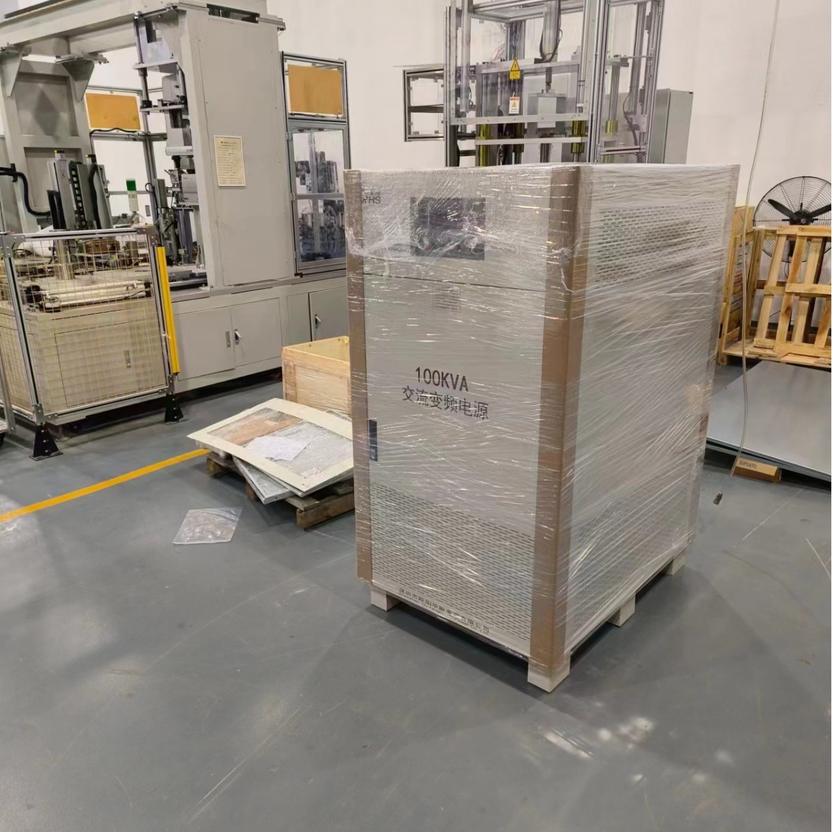 ŷ����˹����100KVA��Ƶ��Դ�������ڣ����380V 50HZ���ϻ�����