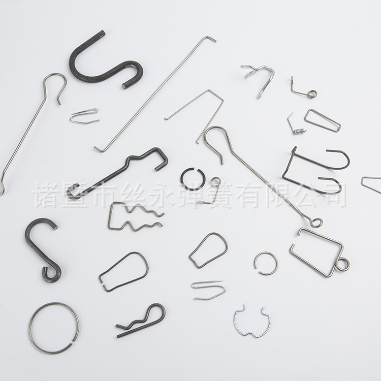 厂家批发各类钩子高弹力弹簧减震器伸缩模具带钩