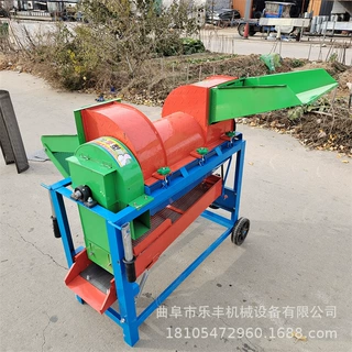 2025新款脱粒机 多功能油菜小麦脱粒机 家用小型打谷机