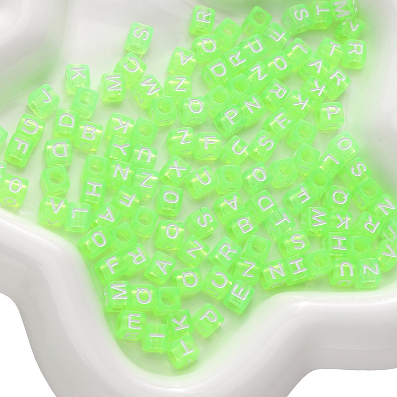 Green 6x6mm 100pcs/pack