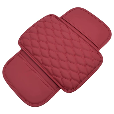 Armrest box pad Multifunctional Storage Type Universal Storage - doudou-style-volcanic-red