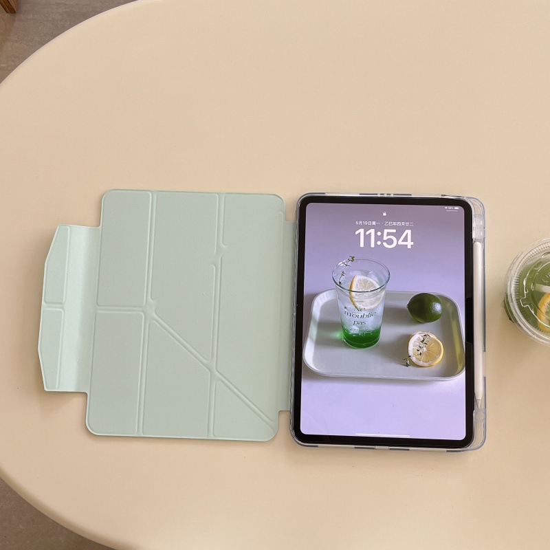 Buckle Style Pure Color Suitable for iPad Pro 2021 Version (11inch) Tablet Protective Cover for Women with Girly Heart Ip