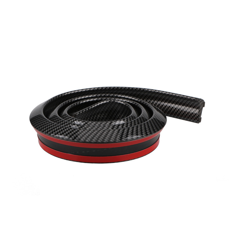 Car Modification Universal Rubber Tail Wing Large Tail Wing Small Tail Wing Wholesale Carbon Fiber Tail Wing Rubber Strip Wing