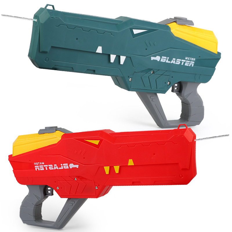 Verano nuevos niños tiburón eléctrico pistola de agua de juguete de alta presión fuerte pistola de agua lucha juguete de ocio