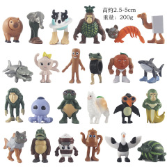 国境を越えた新製品 3.5-5.5cm 山海経 24 フィギュア オーナメント 木の棒 人間 袋入り 200g