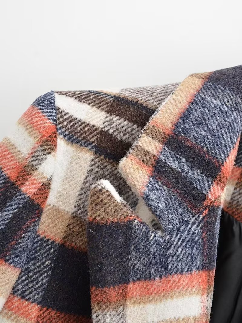 Plaid Suit Jacket 5