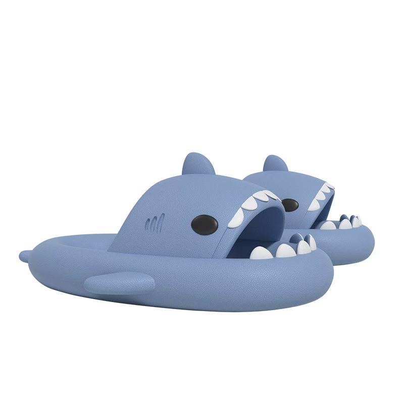 Летние шлепанцы Shark — второе поколение противоскользящей платформы, размеры для детей и взрослых