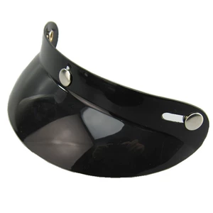 Motorcycle Helmet Brim Motorcycle Retro Helmet Three-Button Sun Visor Flying Helmet Universal Windshield Wholesale