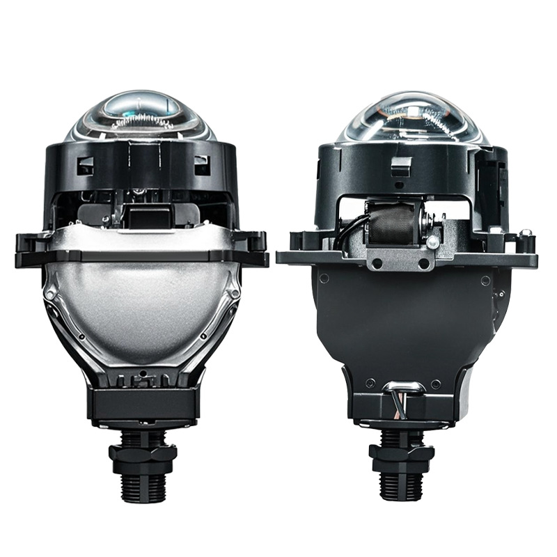 Lente bifocal N5 3 pulgadas 12V24V coche LED faros faros doble lámpara copa 60W alta potencia no destructiva H4H7H11