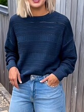 O 12784 Soft Crochet Knit Sweater ��֯���� �羳��Ӧ����