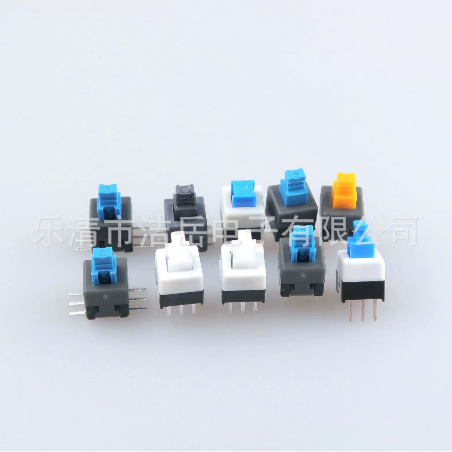 7x7 одиночный ряд 3 фута двойной ряд 6 футов самоблокирующийся переключатель игрушки кнопки без замка 7*7 с плоской головкой