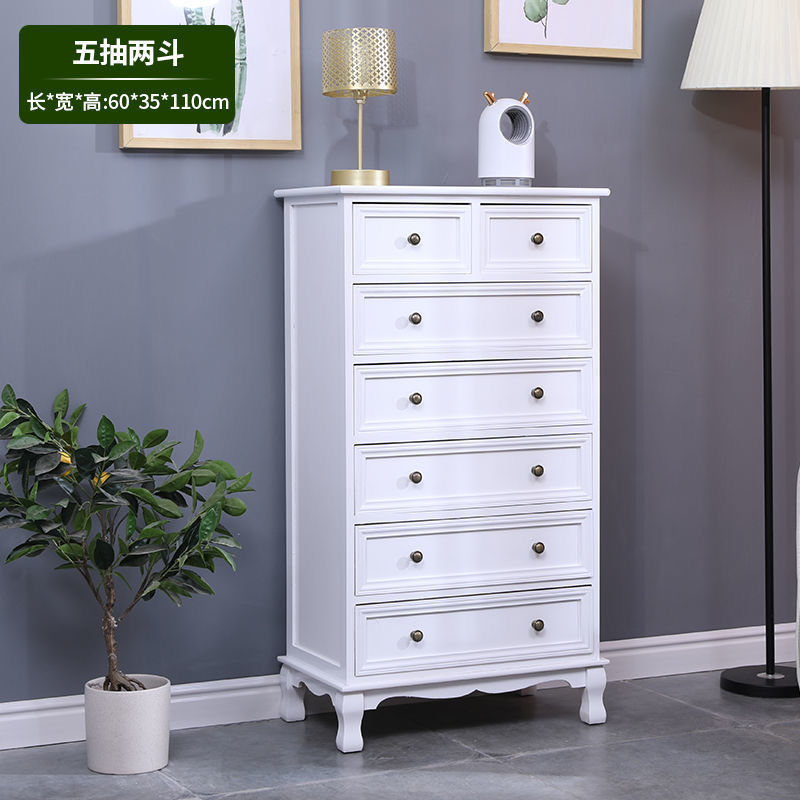 Cinco armarios de madera maciza armario de almacenamiento americano sala de estar dormitorio cabecera de cama pequeño armario de esquina armario de estilo europeo