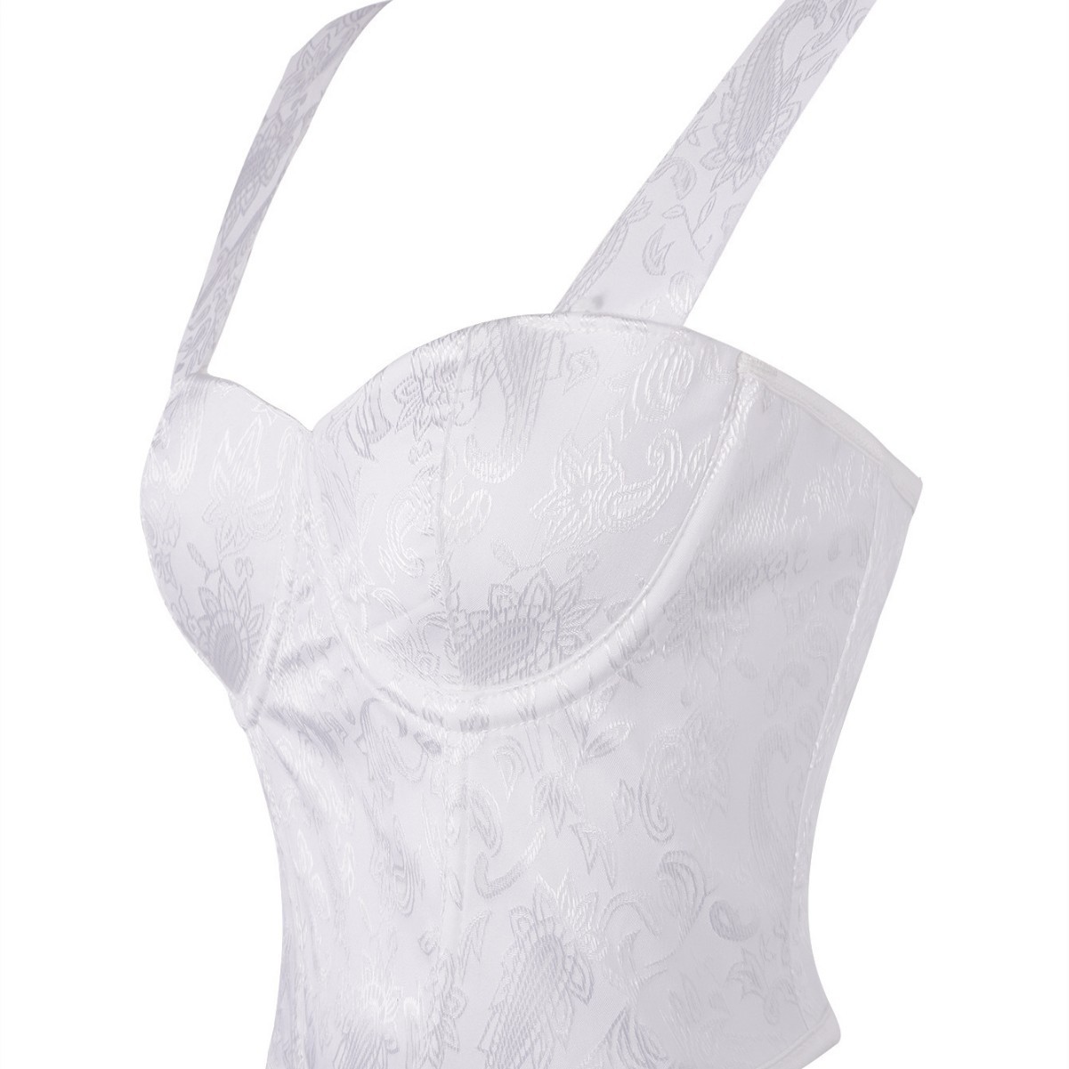 Nuevo Jacquard Blanco Corte Corpo de Damas Top Amazon AliExpress suministro de comercio electrónico transfronterizo