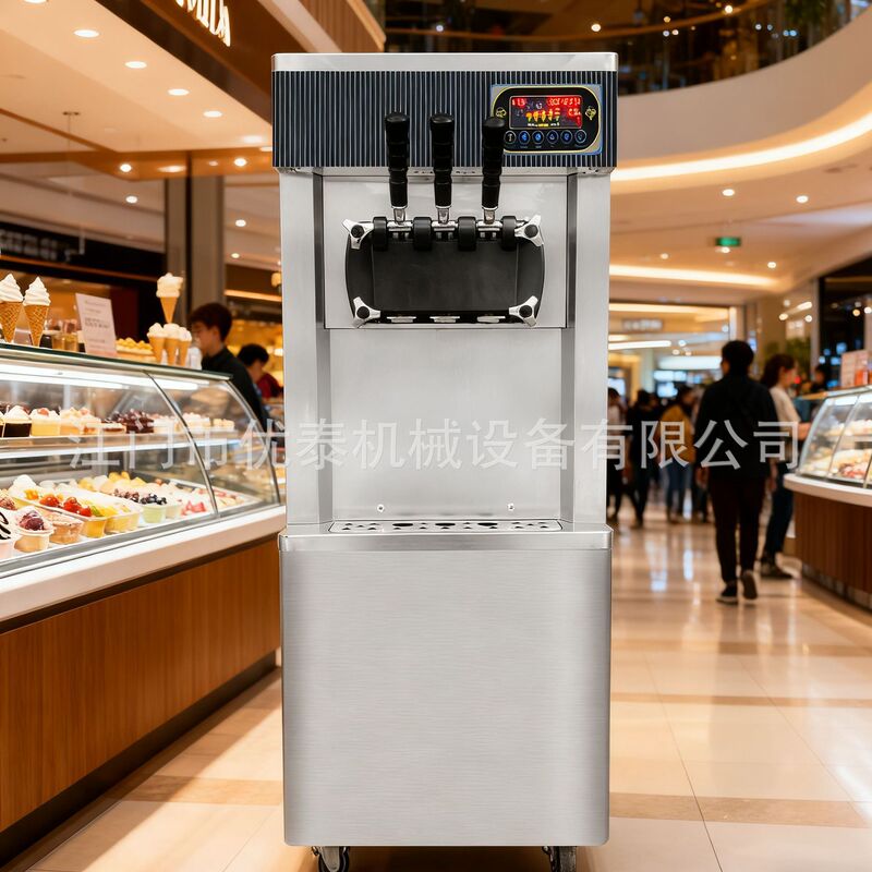 Youtai Small Homemade Fully Automatic Soft Ice Cream Machine 110V Ice Cream Cone Machine Ice Cream Machine Mcdonald's