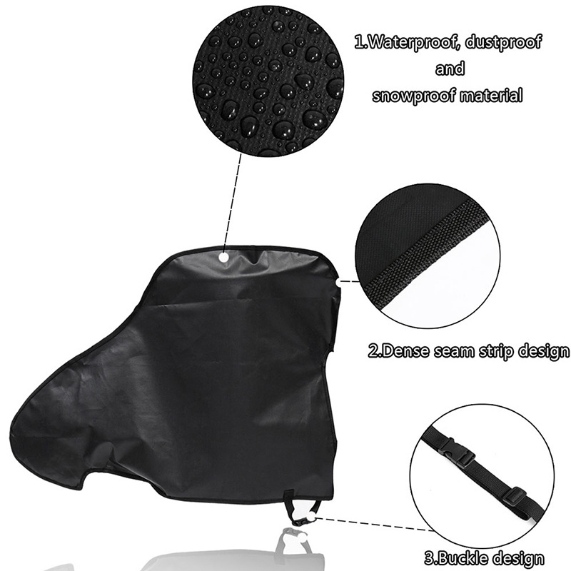 PVC rv remolque colgante conector cubierta protectora cubierta trípode remolque bola cabeza cerradura cubierta a prueba de polvo cubierta protectora a prueba de lluvia