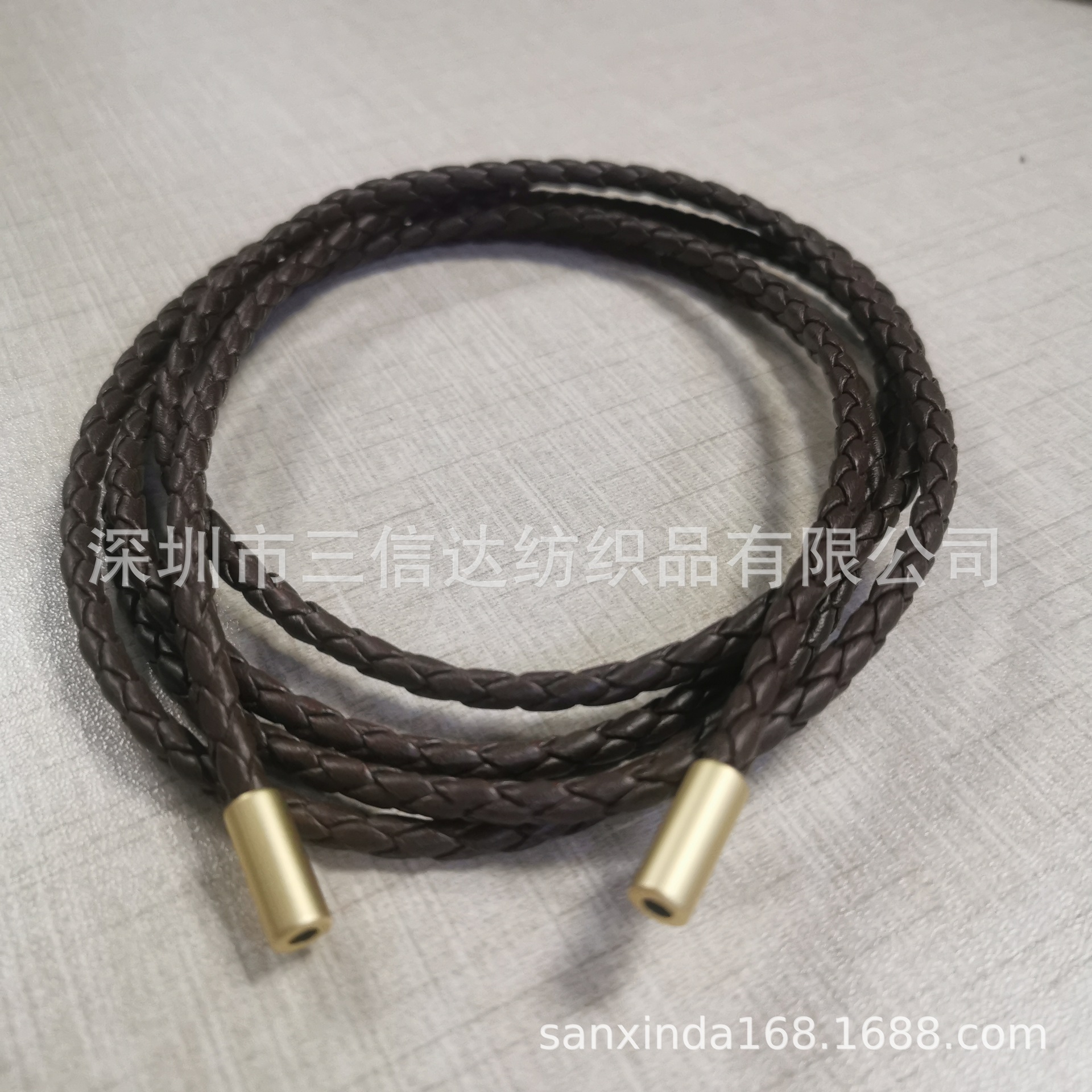 厂家直销饰品用皮绳啡色皮绳五金皮绳四股六股编织皮绳可做尺寸-阿里巴巴