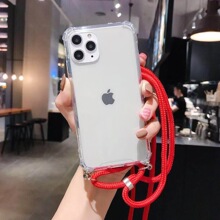 NEW新款四角TPU挂绳S20 Ultra S20 FE 5G/S20 LITE A2C0RE保护套