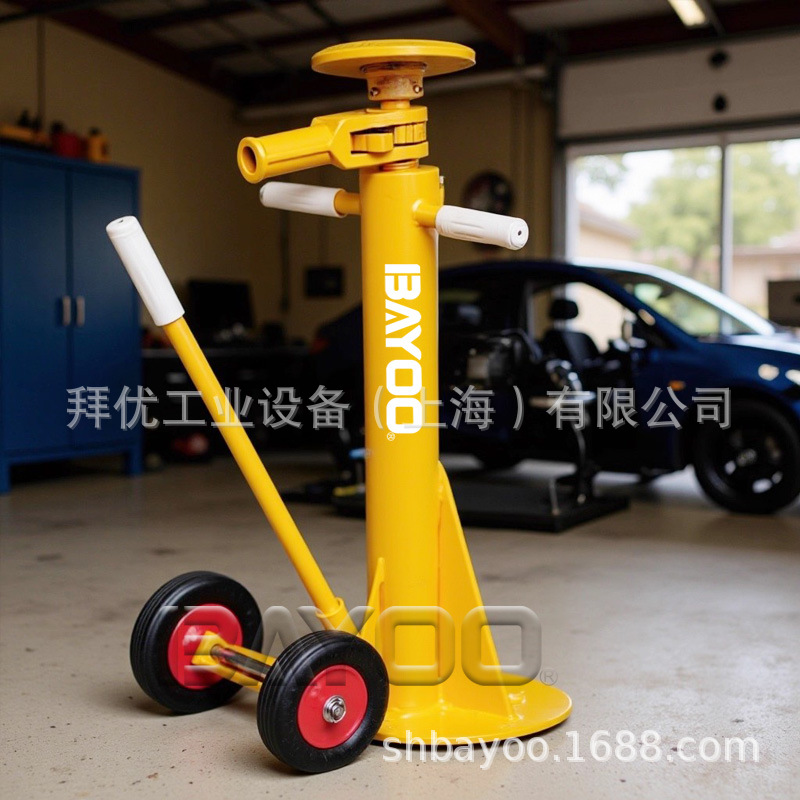 拖车稳定千斤顶手推螺旋千斤顶卡车千斤顶拖车支撑千斤顶