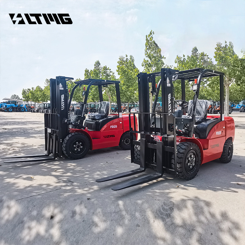 LTMG内燃叉车2吨3柴油四轮液压搬运举升全新小吨位叉车跨境可出口