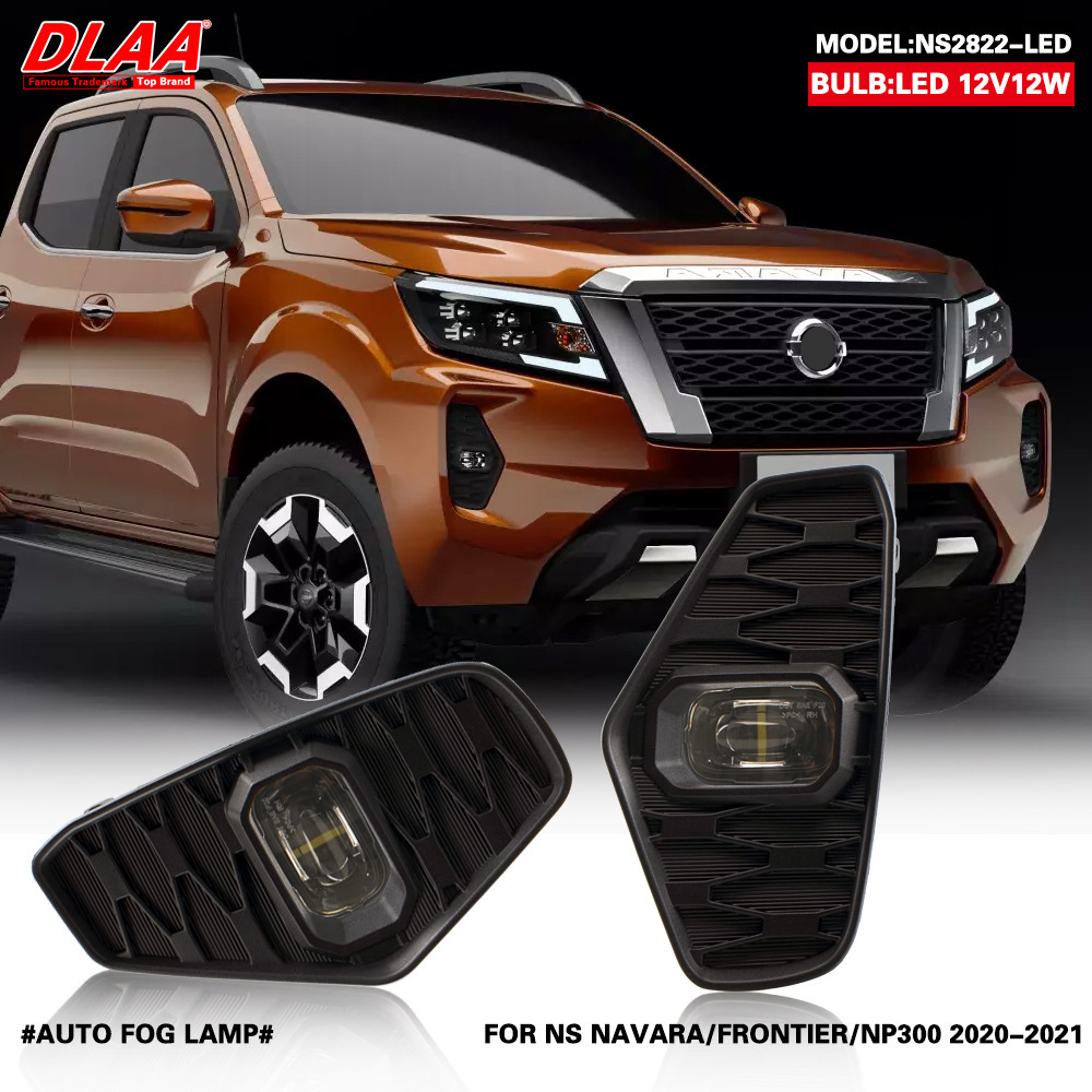 Aplicable a Nissan 20 / 21 nuevo NAVARA FRONTIER NP300 lámpara de niebla delantera lámpara de barra de conjunto lámpara de día