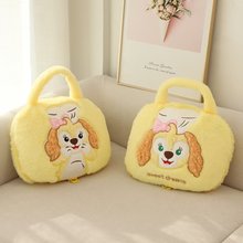 卡通厨师可爱饼饼狗手拎空调被毯子抱枕午睡枕头靠垫两用生日礼物