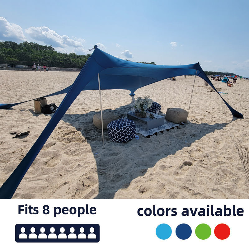 Outdoor Camping Canopy Tent, Outdoor Sunshade Beach Tent, Portable Sunshade Cover Outdoor Camping Canopy Tent, Outdoor Sunshade Beach Tent, Portable Sunshade Cover