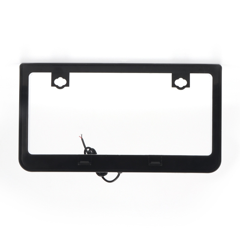 South American Car License Plate Frame with LED Light